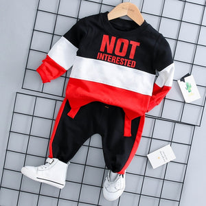 KIDS Spring Baby Girl Boy Clothing Infant Clothes Suits Casual Sport Cotton T Shirt Pants Sets Children Toddler Tracksuits Set