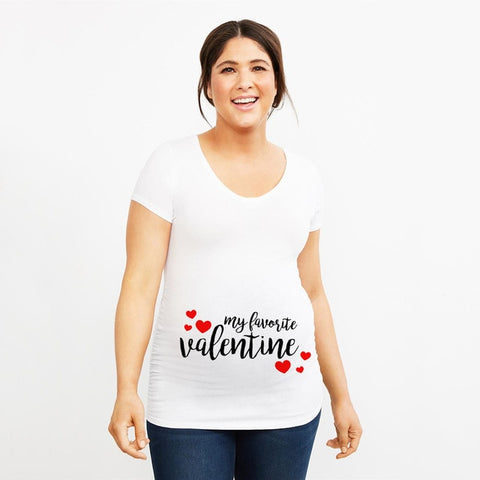 2020 Loading Women Maternity Short Sleeve Tops T-shirt Pregnancy Funny Clothes for Pregnant Maternity Hot Sale T-shirt Drop Ship