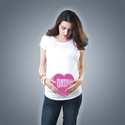 2020 Loading Women Maternity Short Sleeve Tops T-shirt Pregnancy Funny Clothes for Pregnant Maternity Hot Sale T-shirt Drop Ship