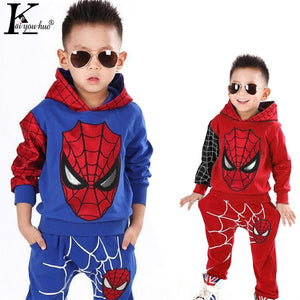 Children Clothing Autumn Winter Toddler Boys Clothes Sets Easter Spiderman Costume Kids Clothes For Boy Clothing Suit 3 6 7 Year
