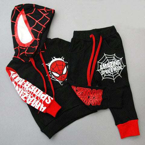 Children Clothing Autumn Winter Toddler Boys Clothes Sets Easter Spiderman Costume Kids Clothes For Boy Clothing Suit 3 6 7 Year