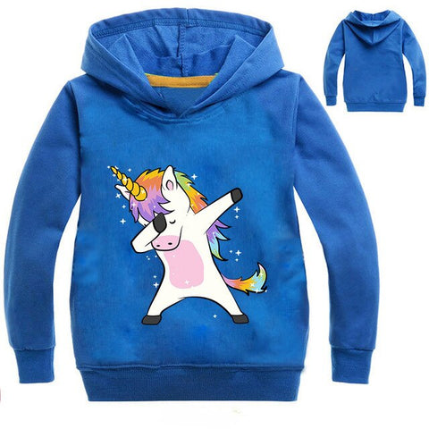 Baby Boys Girls Unicorn Sport Clothing Set Boy Sets Hoody Sweatershirt Pants Toddler Kids Clothes Children Causal Thin Tracksuit