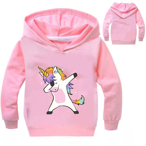 Baby Boys Girls Unicorn Sport Clothing Set Boy Sets Hoody Sweatershirt Pants Toddler Kids Clothes Children Causal Thin Tracksuit