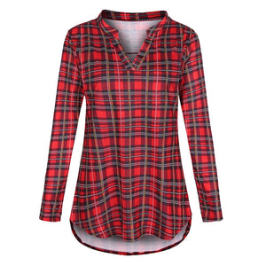 Pregnancy Top Women Maternity Shirts Long Sleeve Plaid Print Nursing Tops Blouse for Breastfeeding blusa lactancia verano