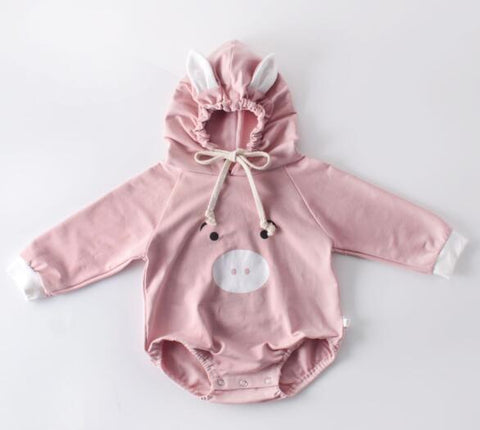 New Spring Baby Girl Bodysuits 2020 Girls' Bow Lapel Wrap Fart Bodysuits Baby Long Sleeve Cotton Baby Clothing Twins Clothes