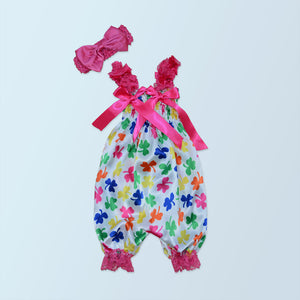 Binbi Bear Children's Clothing Girls' Overalls 2020 New Baby Suspenders Bow Trendy Fashion Bloomers New Born Baby Girl Clothes