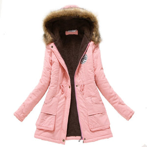 Women's Parka pregnant women wear military pregnancy clothes winter masked coat winter women fur coat Women's clothing coats