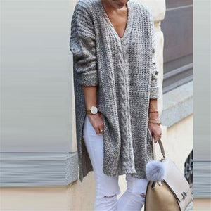 Women's Pregnancy Knitwear Sleeve Long Sleeve Loose Knot Pullover Women's Pregnancy Tops Pullover Winter Knit Pullover