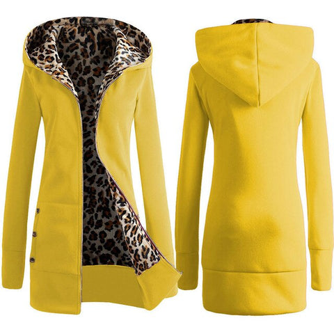 Women's Coats Autumn Winter Maternity Pregnant Woman Hooded Jacket Coat Casual Leopard Warm Jackets  for Woman Pregnancy Clothes