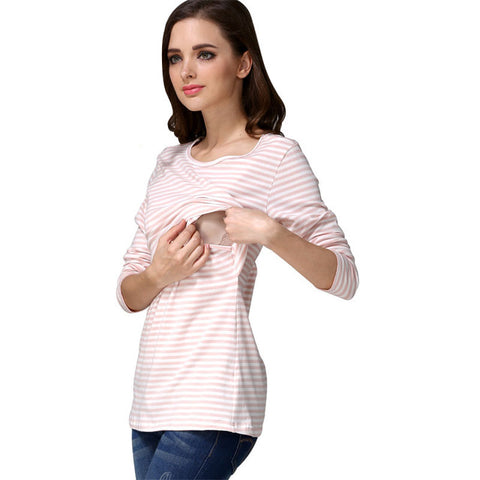 Emotion Moms Fashion pregnancy Maternity Clothes Maternity Tops/T-shirt Breastfeeding shirt Nursing Tops for pregnant women