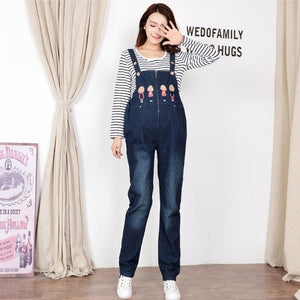 Female Pants Women's Jeans For Pregnant Women Maternity Overalls Denim Trousers Autumn Winter Jumpsuit Pregnancy Clothes GH166