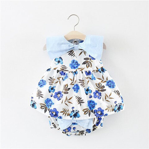 Lawadka Baby Baby Girls' Clothing Sets 2018 New Brand Two Piece Sets Short Pants +Floral Dress Summer Style