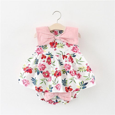Lawadka Baby Baby Girls' Clothing Sets 2018 New Brand Two Piece Sets Short Pants +Floral Dress Summer Style