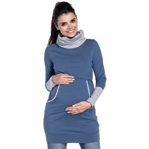 S-2XL Pregnancy Autumn Clothes Warm Women's Maternity Hoodies Hooded Hoodies Outwear Pregnancy Coats Winter Maternity Clothes